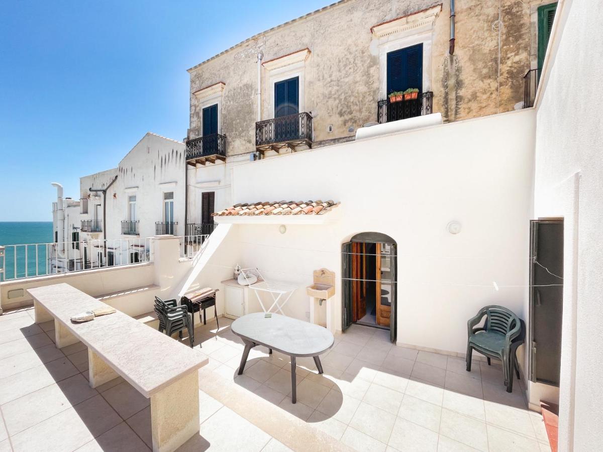 La Chianca Amara Panoramica Villa Vieste Exteriör bild